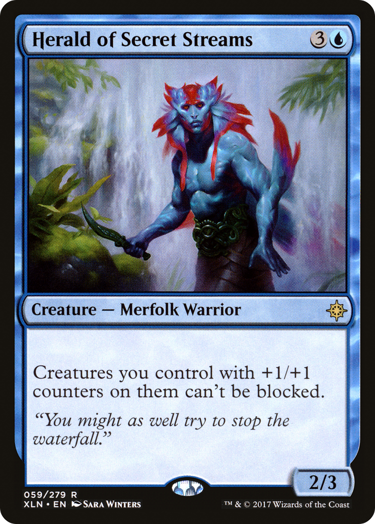 Herald of Secret Streams (XLN-059) [Ixalan]
