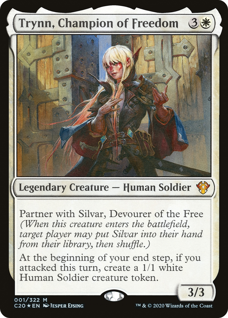 Trynn, Champion of Freedom (C20-001) [Commander 2020]