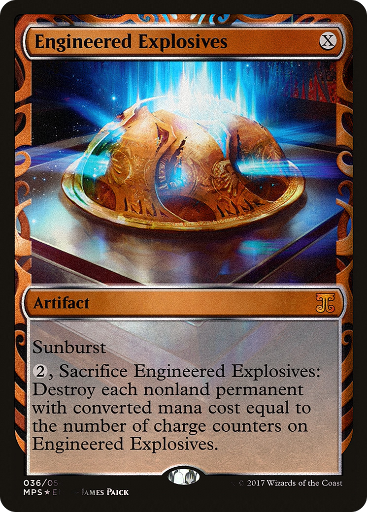 Engineered Explosives (MPS-036) [Kaladesh Inventions] Foil