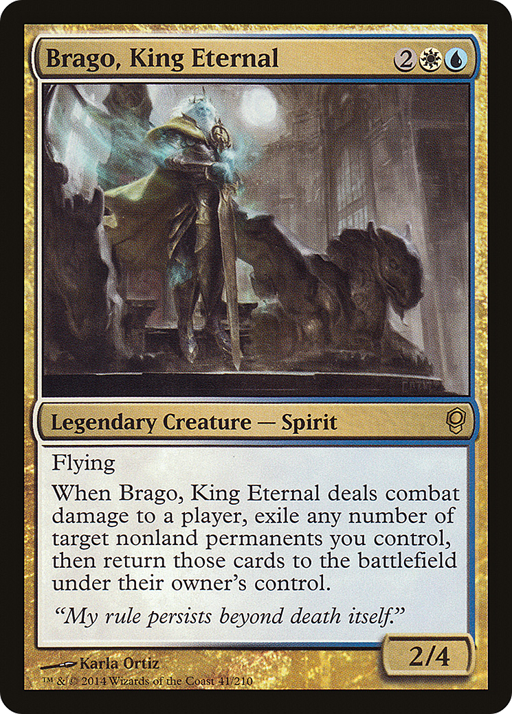 Brago, King Eternal (CNS-041) [Conspiracy] Foil