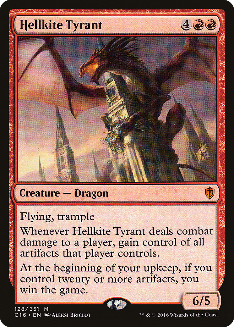 Hellkite Tyrant (C16-128) [Commander 2016]