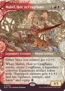 Mabel, Heir to Cragflame (BLB-336) [Bloomburrow]: (Showcase) (Borderless) Foil