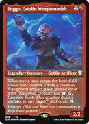 Toggo, Goblin Weaponsmith (Foil Etched) (CMR-576) [Commander Legends] Etched Foil