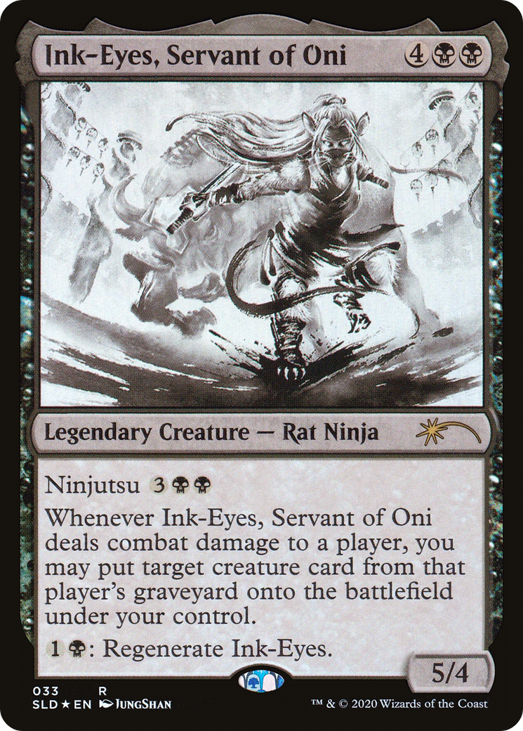 Ink-Eyes, Servant of Oni (SLD-033) [Secret Lair Drop] Foil