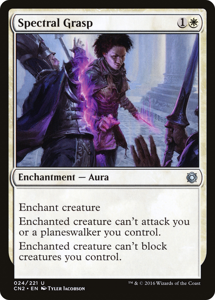 Spectral Grasp (CN2-024) [Conspiracy: Take the Crown] Foil