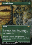 Worldly Tutor (DMR-442) [Dominaria Remastered] (Borderless) Foil