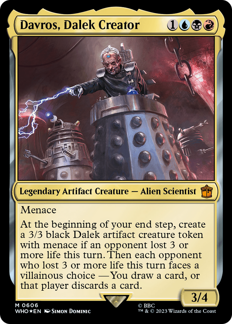 Davros, Dalek Creator (WHO-606) [Doctor Who] Foil