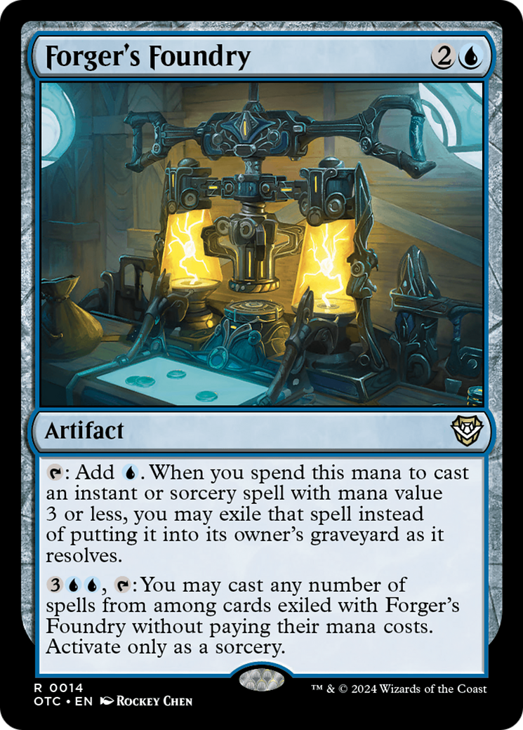 Forger's Foundry (OTC-014) [Outlaws of Thunder Junction Commander]