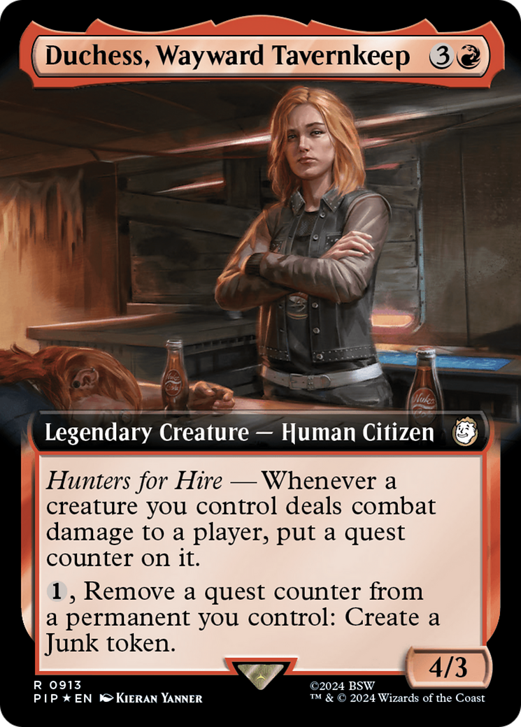 Duchess, Wayward Tavernkeep (PIP-913) [Fallout]: (Extended Art) Foil