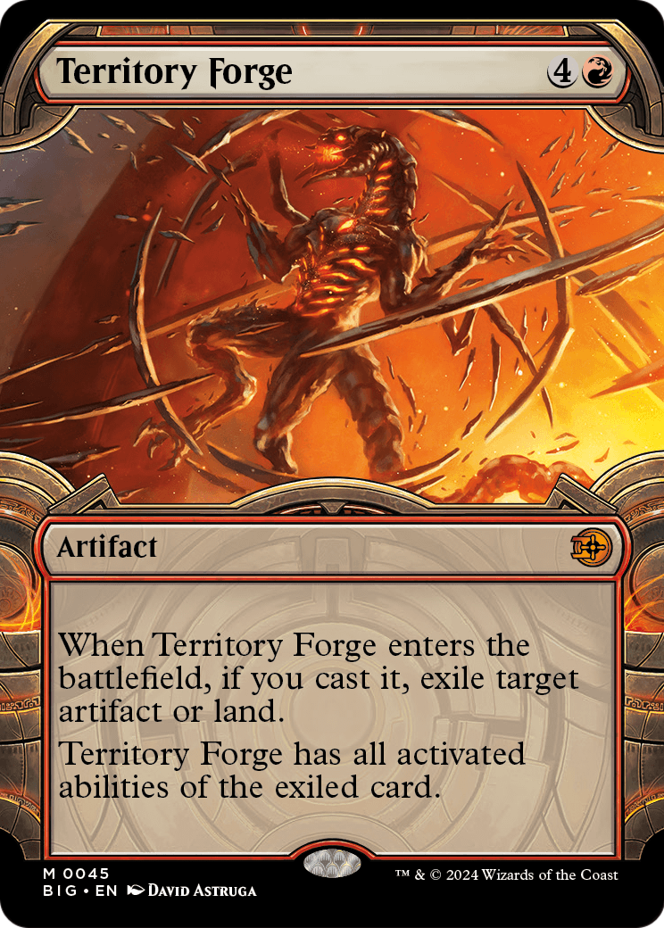 Territory Forge (Showcase) (BIG-045) [The Big Score]
