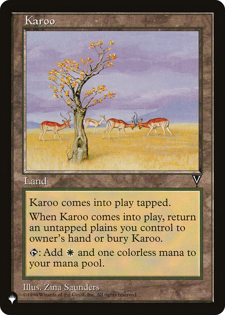 Karoo (LIST-VIS-165) [The List]