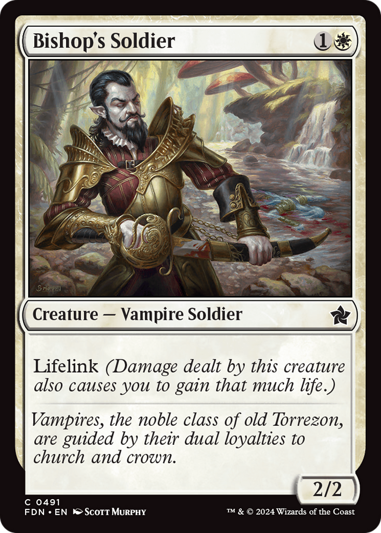 Bishop's Soldier (FDN-491) [Foundations]
