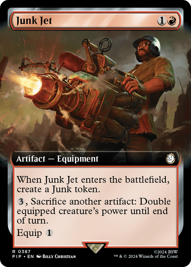 Junk Jet (PIP-387) [Fallout]: (Extended Art) Foil