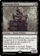 Chittering Witch (BLC-180) [Bloomburrow Commander]