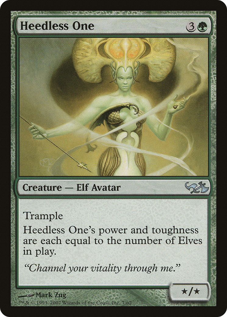 Heedless One (EVG-007) [Duel Decks: Elves vs. Goblins]
