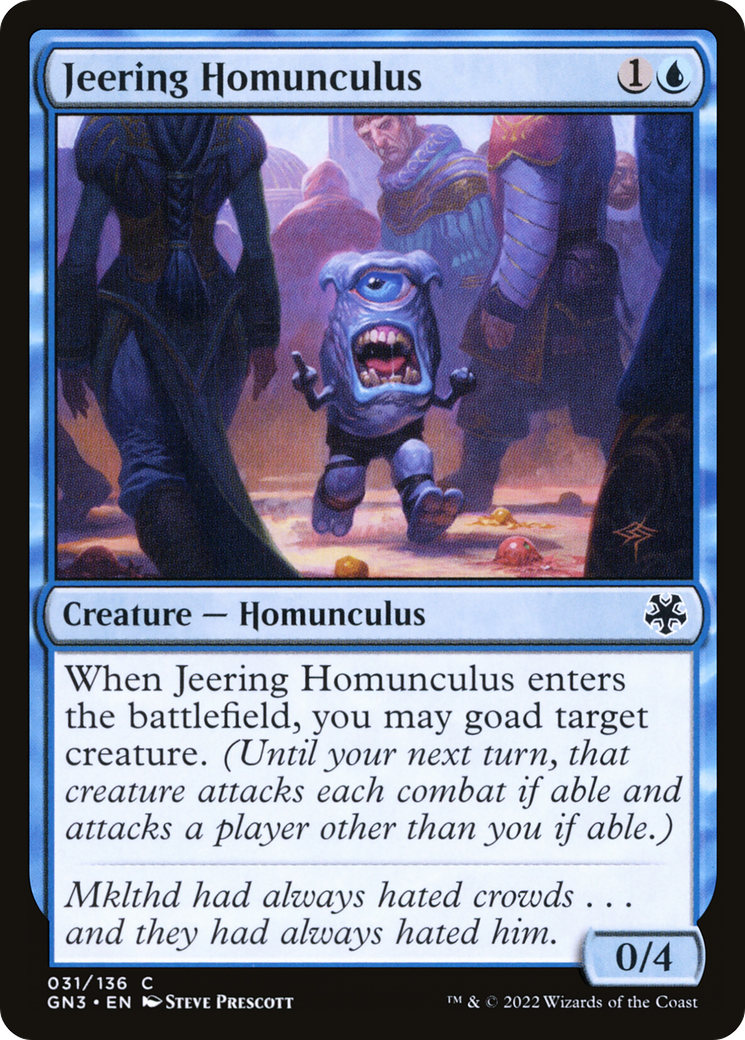 Jeering Homunculus (GN3-031) [Game Night: Free-for-All]
