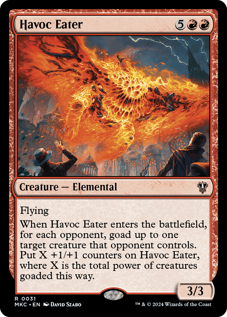 Havoc Eater (MKC-031) [Murders at Karlov Manor Commander]