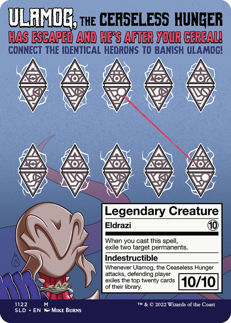 Ulamog, the Ceaseless Hunger // Ulamog, the Ceaseless Hunger (SLD-1122) [Secret Lair Drop] (Borderless)