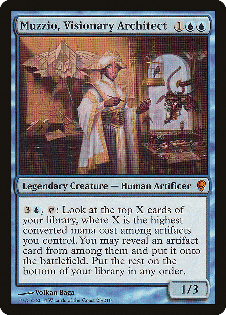 Muzzio, Visionary Architect (CNS-023) [Conspiracy]