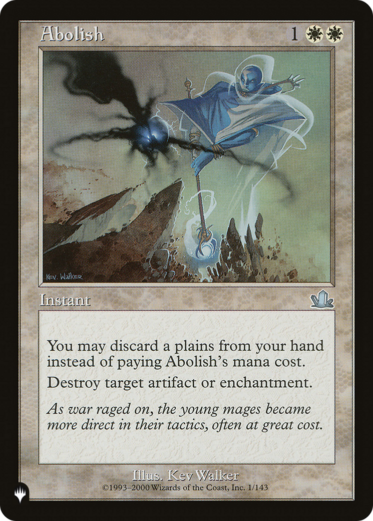 Abolish (LIST-PCY-1) [The List]