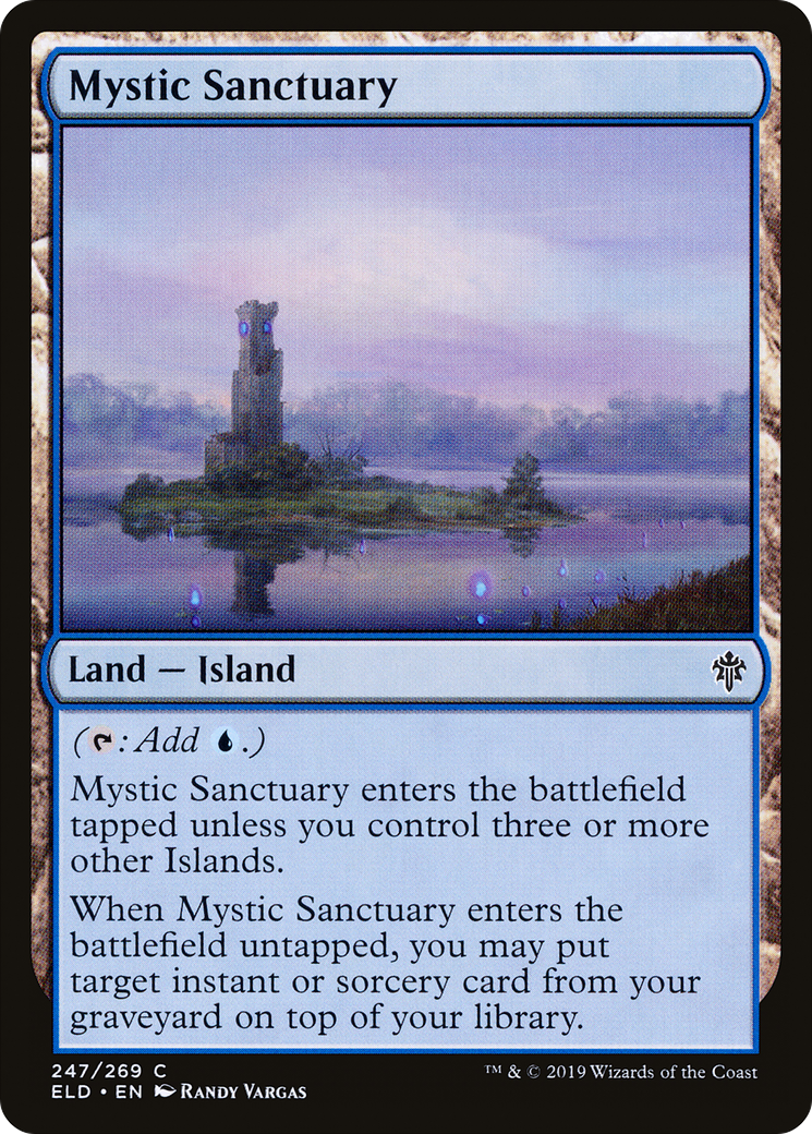 Mystic Sanctuary (ELD-247) [Throne of Eldraine]