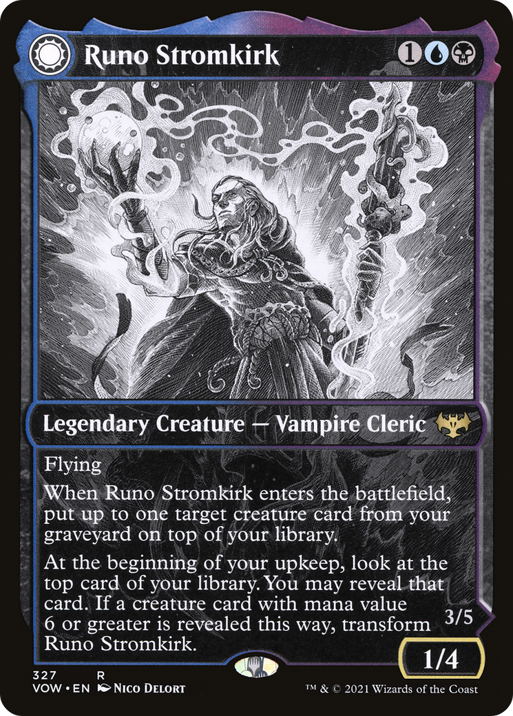 Runo Stromkirk (Showcase) (VOW-327) [Innistrad: Crimson Vow]