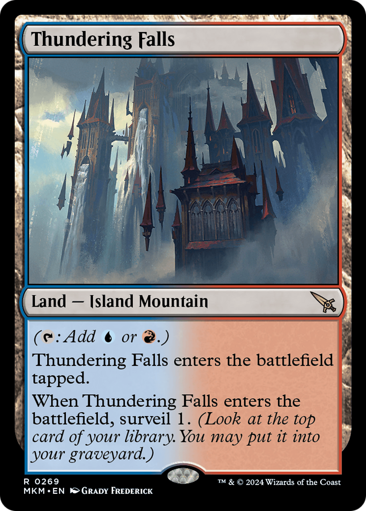 Thundering Falls (MKM-269) [Murders at Karlov Manor] Foil