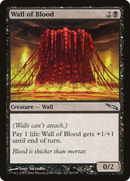 Wall of Blood (MRD-082) [Mirrodin]