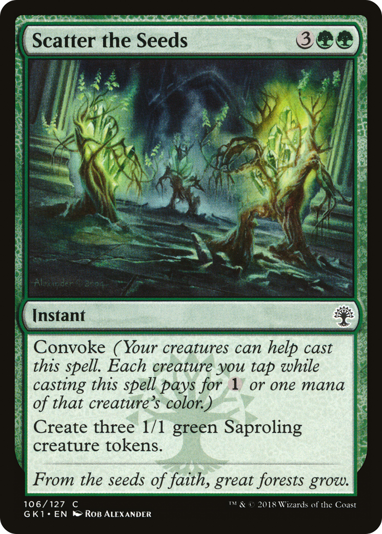 Scatter the Seeds (GR1-106) [GRN Guild Kit]