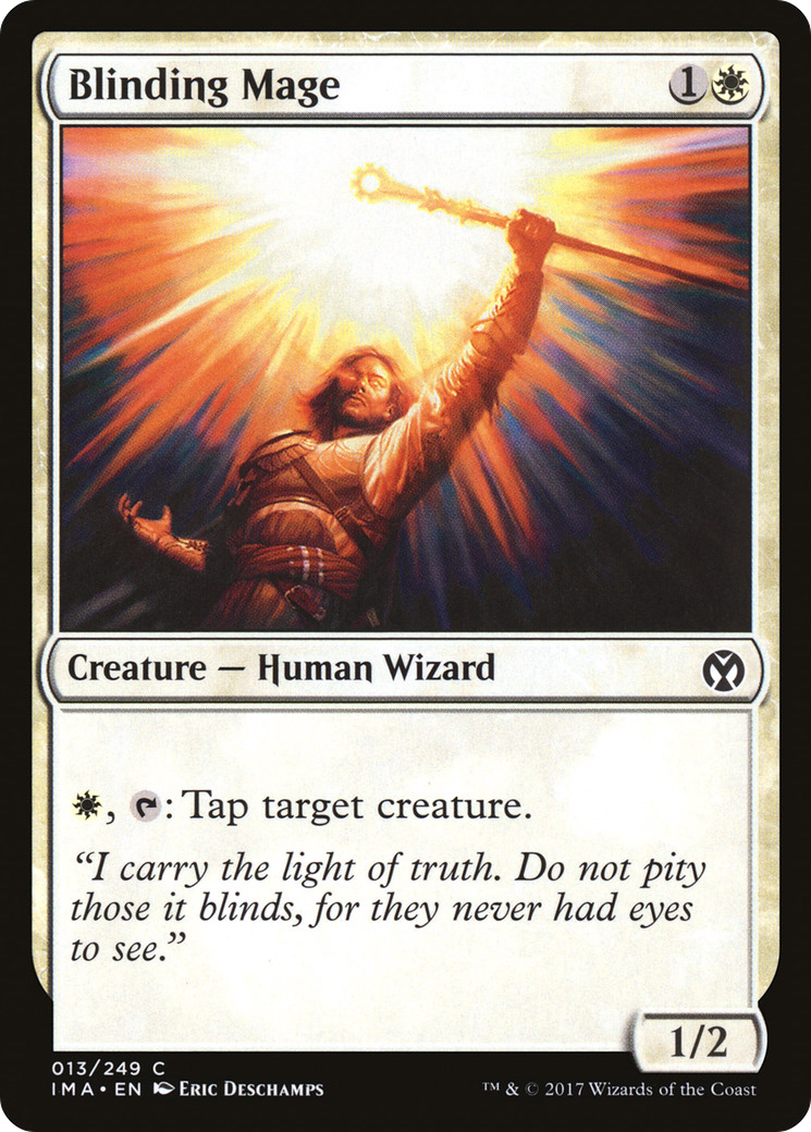 Blinding Mage (IMA-013) [Iconic Masters]
