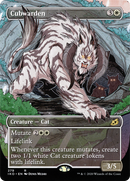 Cubwarden (IKO-279) [Ikoria: Lair of Behemoths]: (Showcase) (Borderless) Foil