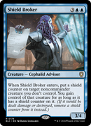 Shield Broker (BLC-174) [Bloomburrow Commander]