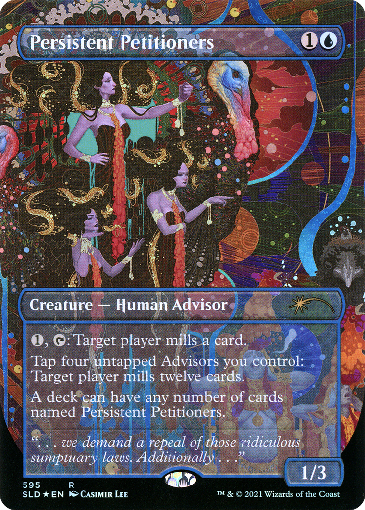 Persistent Petitioners (SLD-595) (Borderless) [Secret Lair Drop] Foil