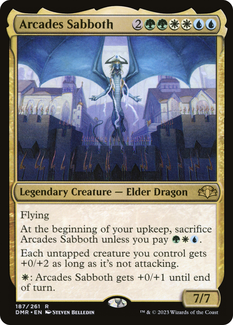 Arcades Sabboth (DMR-187) [Dominaria Remastered]