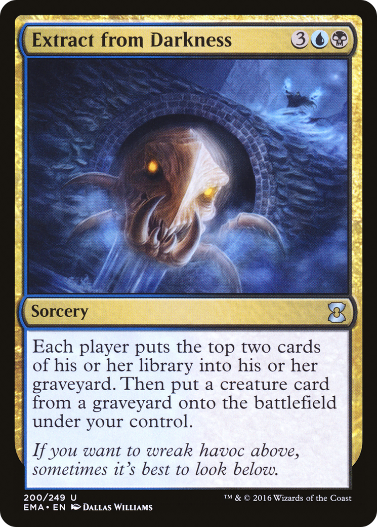 Extract from Darkness (EMA-200) [Eternal Masters] Foil