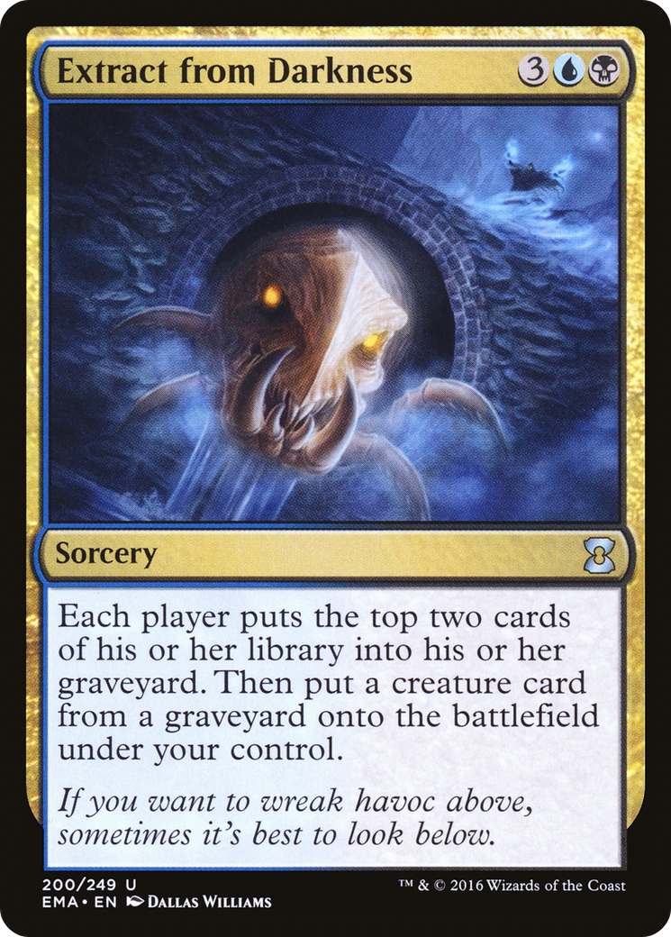 Extract from Darkness (EMA-200) [Eternal Masters]
