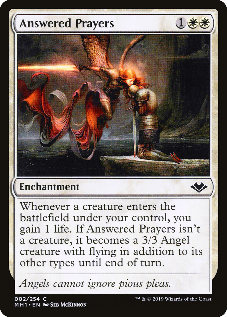 Answered Prayers (MH1-002) [Modern Horizons]