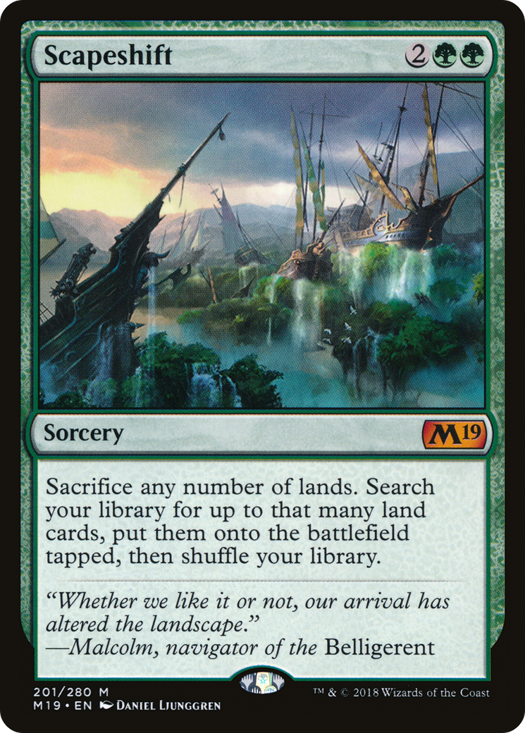Scapeshift (M19-201) [Core Set 2019]