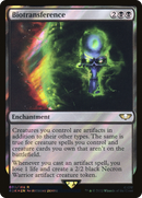 Biotransference (Surge Foil) (40K-030) [Warhammer 40,000 Commander] Foil