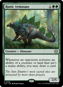 Runic Armasaur (LCC-256) [The Lost Caverns of Ixalan Commander]