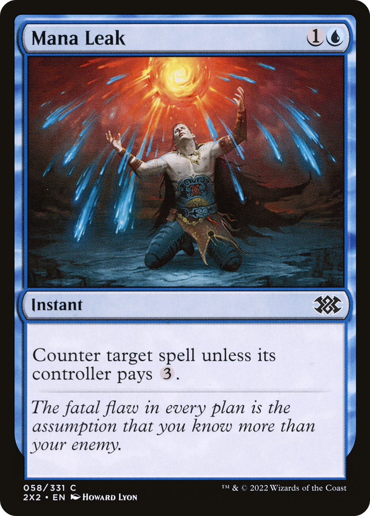 Mana Leak (2X2-058) [Double Masters 2022]