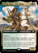 Wylie Duke, Atiin Hero (OTJ-367) [Outlaws of Thunder Junction]: (Extended Art) Foil