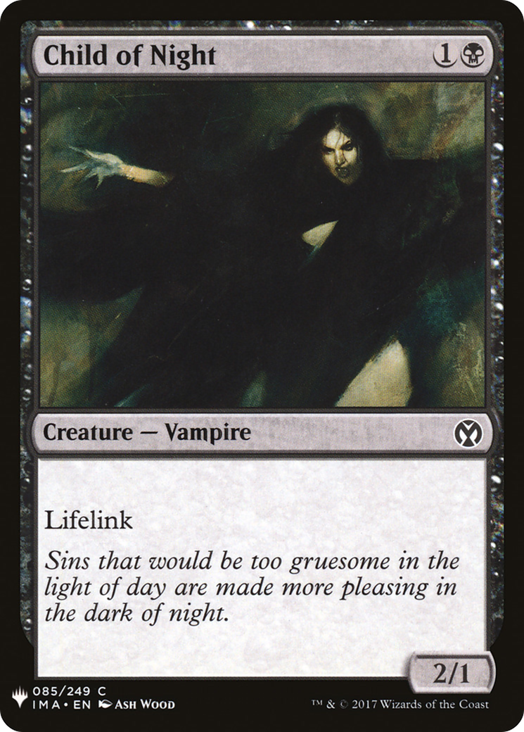 Child of Night (LIST-IMA-85) [The List]
