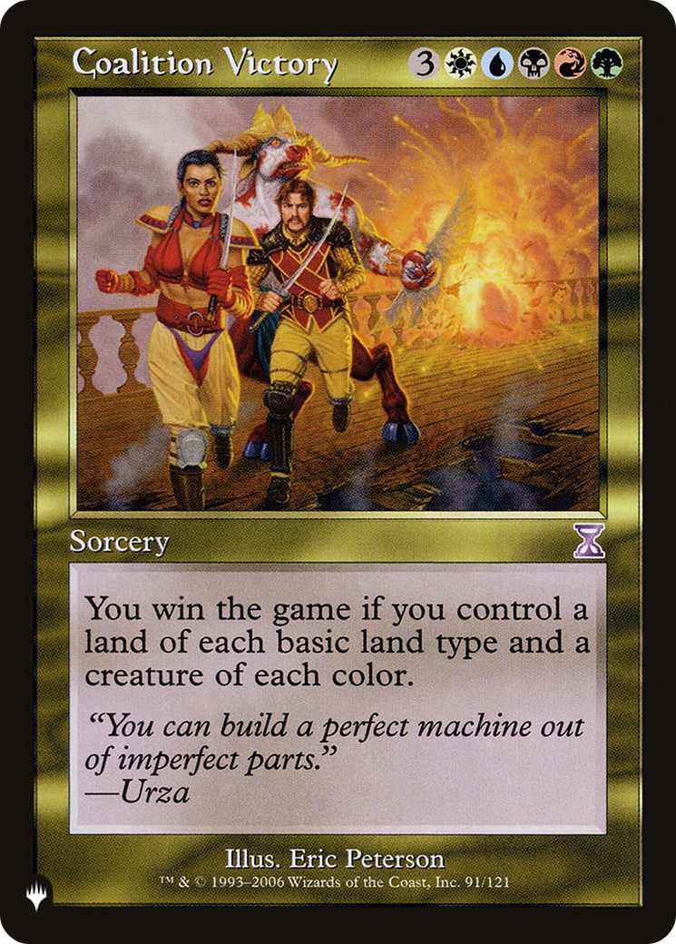 Coalition Victory (LIST-TSB-91) [The List]