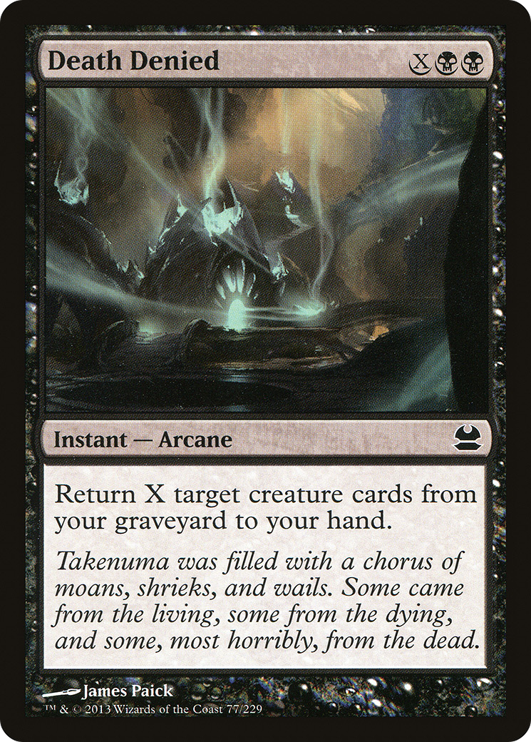 Death Denied (MMA-077) [Modern Masters] Foil