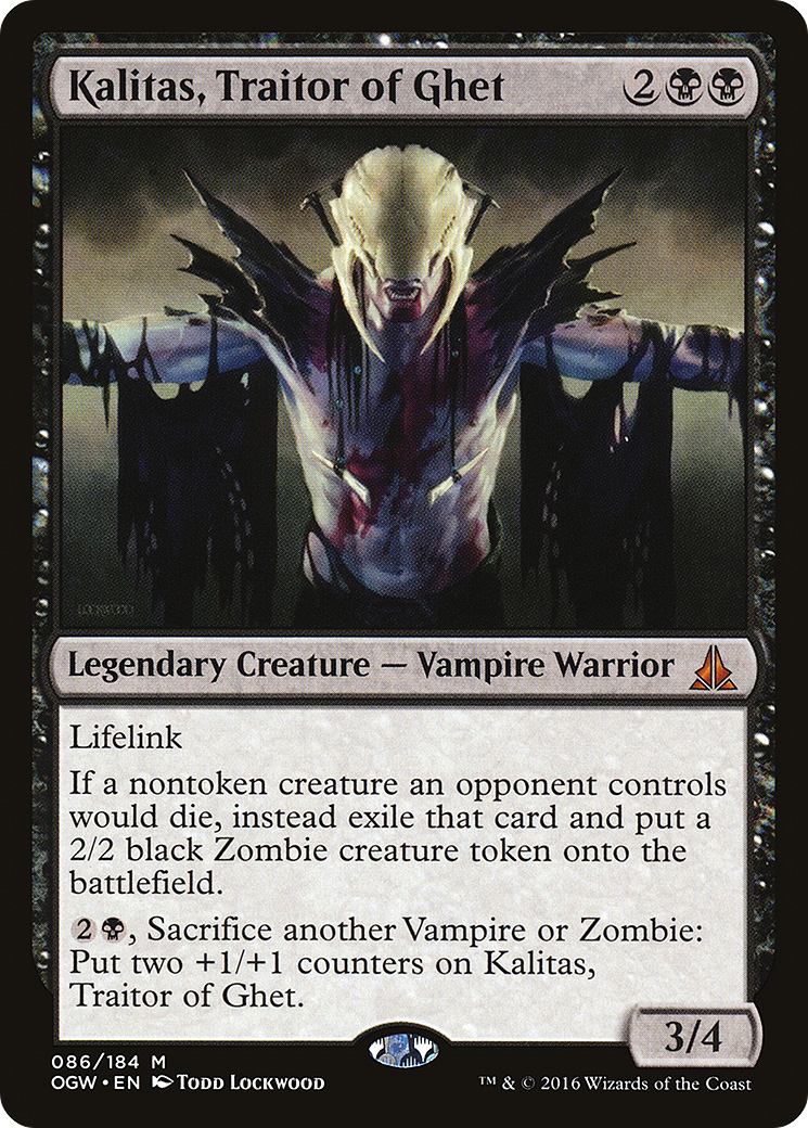 Kalitas, Traitor of Ghet (OGW-086) [Oath of the Gatewatch]