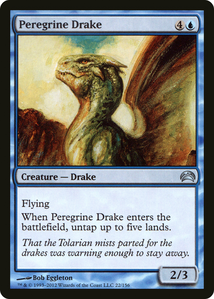 Peregrine Drake (PC2-022) [Planechase 2012] Foil