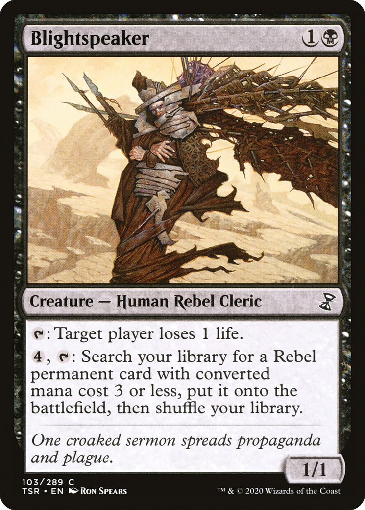 Blightspeaker (TSR-103) [Time Spiral Remastered] Foil
