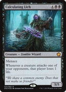 Calculating Lich (GN2-003) [Game Night 2019] Foil