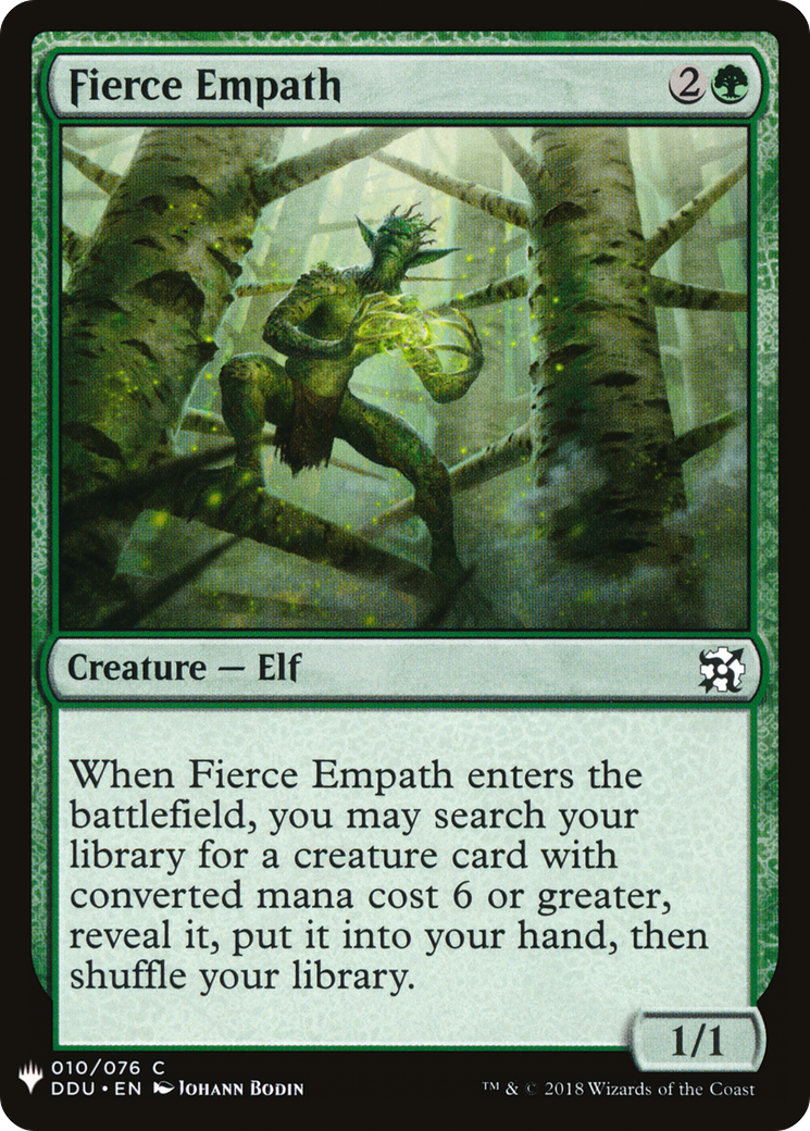 Fierce Empath (LIST-DDU-10) [The List]
